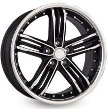 20 5/120 Keskin Tuning MATT BLACK FRONT POLISH SL KT11