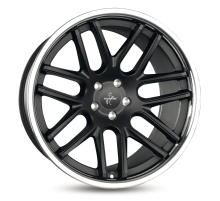20 5/112 Keskin Tuning MATT BLACK STEEL LIP KT14