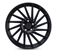 22 5/112 Keskin Tuning MATT BLACK PAINTED KT17