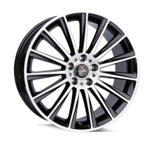 22 5/130 Keskin Tuning BLACK FRONT POLISH KT18