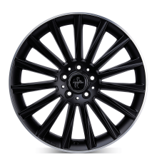 22 5/130 Keskin Tuning MATT BLACK LIP POLISH KT18