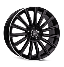 22 5/130 Keskin Tuning MATT BLACK LIP POLISH KT18