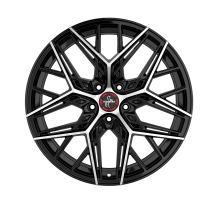 20 5/114.3 Keskin Tuning BLACK FRONT POLISH KT25