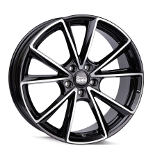 20 5/112 MAM Felgen BLACK FRONT POLISH A5