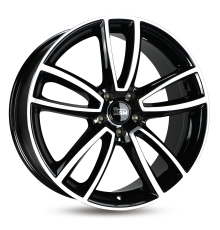20 5/114,3 MAM Felgen BLACK FRONT POLISH A7