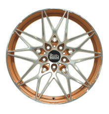 20 5/120 MAM Felgen ACID ORANGE FRONT POLISH B2