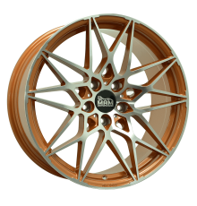 20 5/120 MAM Felgen ACID ORANGE FRONT POLISH B2