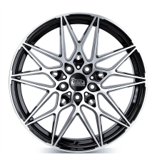 20 5/120 MAM Felgen BLACK FRONT POLISH B2