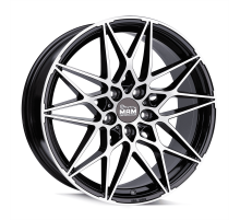 20 5/120 MAM Felgen BLACK FRONT POLISH B2