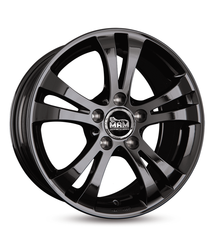 17 5/112 MAM Felgen BLACK PAINTED D2