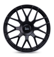22 5/130 MAM Felgen MATT BLACK LIP POLISH GT1