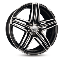 20 5/112 MAM Felgen BLACK FRONT POLISH MAM11