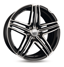 20 5/112 MAM Felgen BLACK FRONT POLISH MAM11