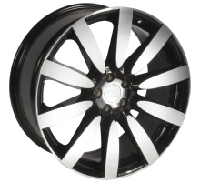 20 5/130 MAM Felgen BLACK FRONT POLISH MAM7