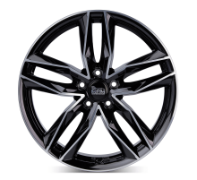 20 5/112 MAM Felgen BLACK FRONT POLISH RS3