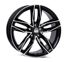 20 5/112 MAM Felgen BLACK FRONT POLISH RS3