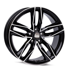 20 5/112 MAM Felgen BLACK FRONT POLISH RS3