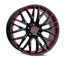 20 5/120 MAM Felgen BLACK PAINTED RED INSIDE RS4