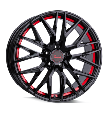 20 5/120 MAM Felgen BLACK PAINTED RED INSIDE RS4