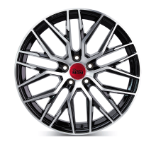 20 5/120 MAM Felgen BLACK FRONT POLISH RS4