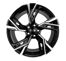 20 5/120 MAM Felgen BLACK FRONT POLISH RS5