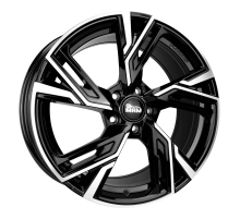 20 5/120 MAM Felgen BLACK FRONT POLISH RS5