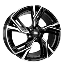 20 5/120 MAM Felgen BLACK FRONT POLISH RS5