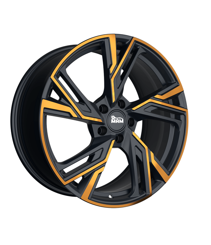 18 5/120 MAM Felgen MATT BLACK FRONT COPPER RS5