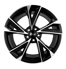 20 5/120 MAM Felgen BLACK FRONT POLISH RS6