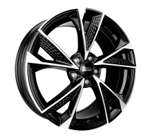 20 5/120 MAM Felgen BLACK FRONT POLISH RS6