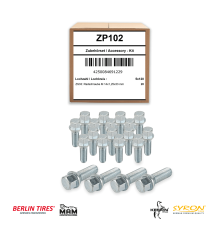 0 M14x1,25x33 Berlin Tires  ZP102