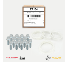 0 M12x1,25x30 Berlin Tires  ZP104