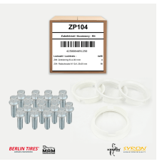 0 M12x1,25x30 Berlin Tires  ZP104