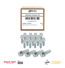 0 M12x1,5x24,7 Berlin Tires  ZP111