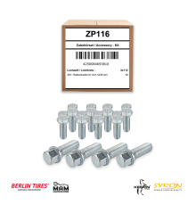 0 M12x1,5x28 Berlin Tires  ZP116