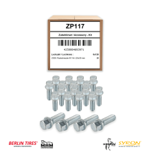 0 M14x1,25x30 Berlin Tires  ZP117