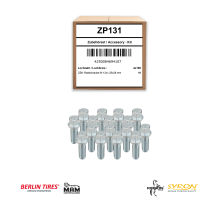 0  M12x1,25x28 Berlin Tires  ZP131