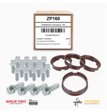 0 M14x1,25x30 Berlin Tires  ZP160