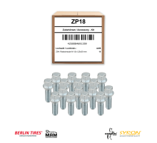 0  M12x1,25x30 Berlin Tires  ZP18